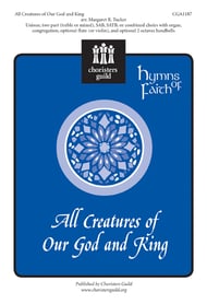 All Creatures of Our God and King Unison choral sheet music cover Thumbnail
